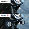 Подходит для Kawasaki Versys-X 300 2017-2024 Кронштейн для дополнительного освещения Кронштейн для дополнительных фар Крепление для ходовых огней Крепление для светодиодных огней