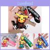 Adorable Silicone Pikachu Keychain Colorful Hoodie Accessory Gift For Birthdays