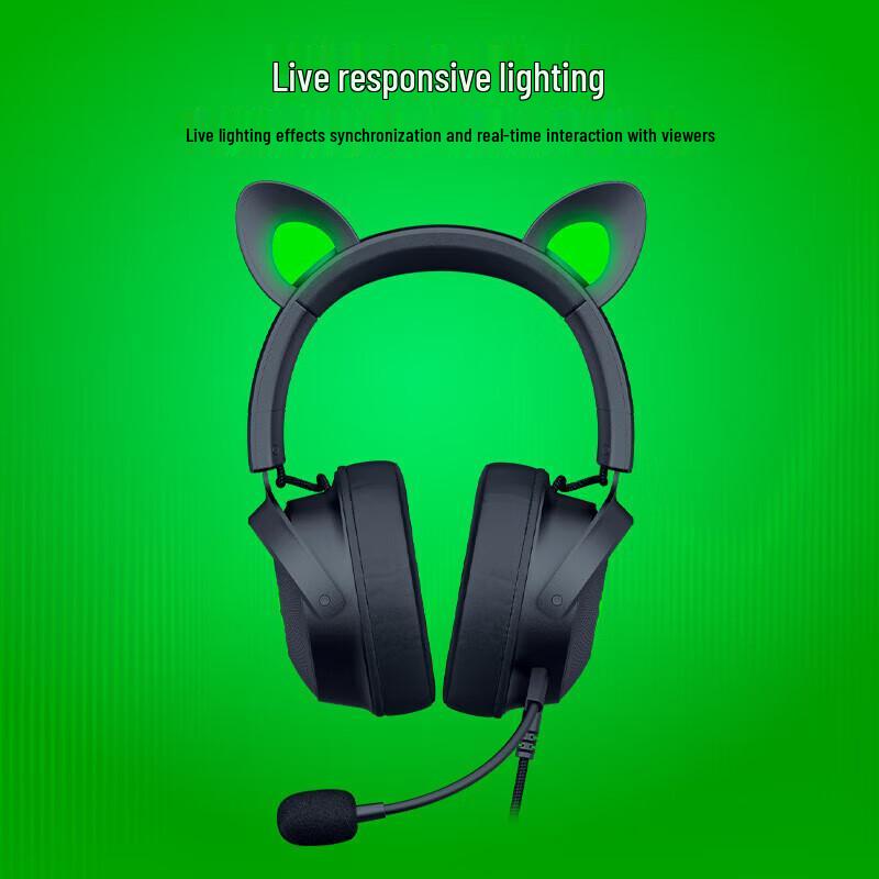 Razer Kraken Kitty V2 Pro Wired RGB Gaming Headset