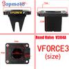Reed Valve V384A Carbon Fiber Air Intake System Motocross For Kawasaki KX85 Motorcycle Parts Vforce3 KX80 100 Suzuki RM100