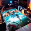 Olympique de Marseille Carpet Rug for Living Room Bedroom Home Sofa Decoration,Kids play Nonslip Floor Mat