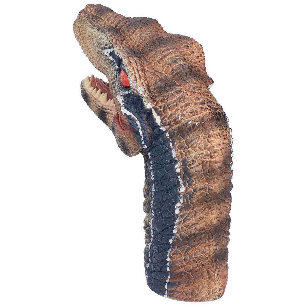 Реалистичная ручная кукла динозавра, подвижная голова динозавра, интерактивная ручная кукла для детей