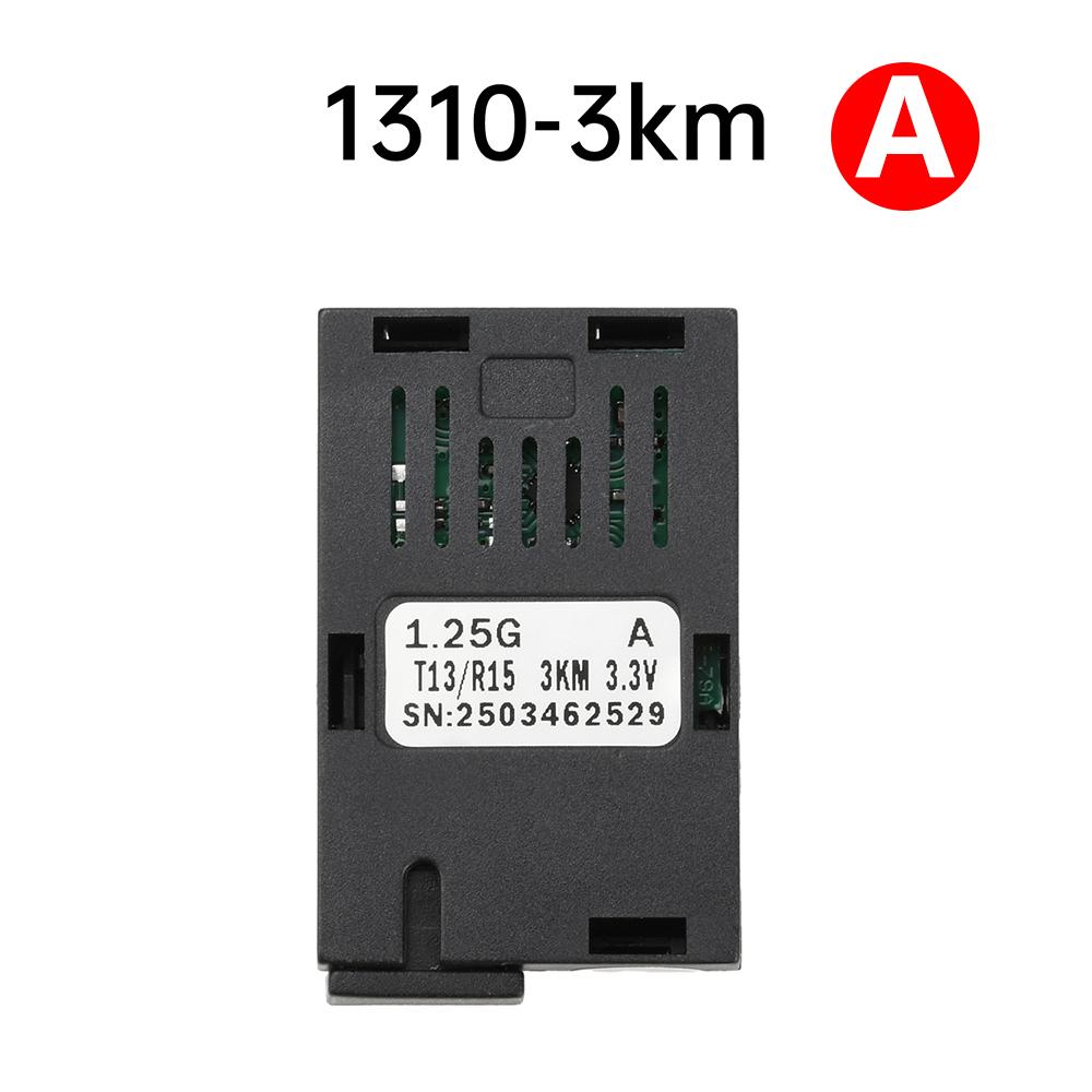 1.25G 1*9 Оптический модуль 1000M Gigabit SC Одномодовый Одноволоконный Оптический трансивер 1310нм/1550нм 3 км/20 км Комплект A + B