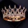 Baroque Crystal Tiaras and Crowns Headband Rhinestone Prom Diadem Crown Bridal Wedding Hair Accessories Jewelry Crown Tiara Gift