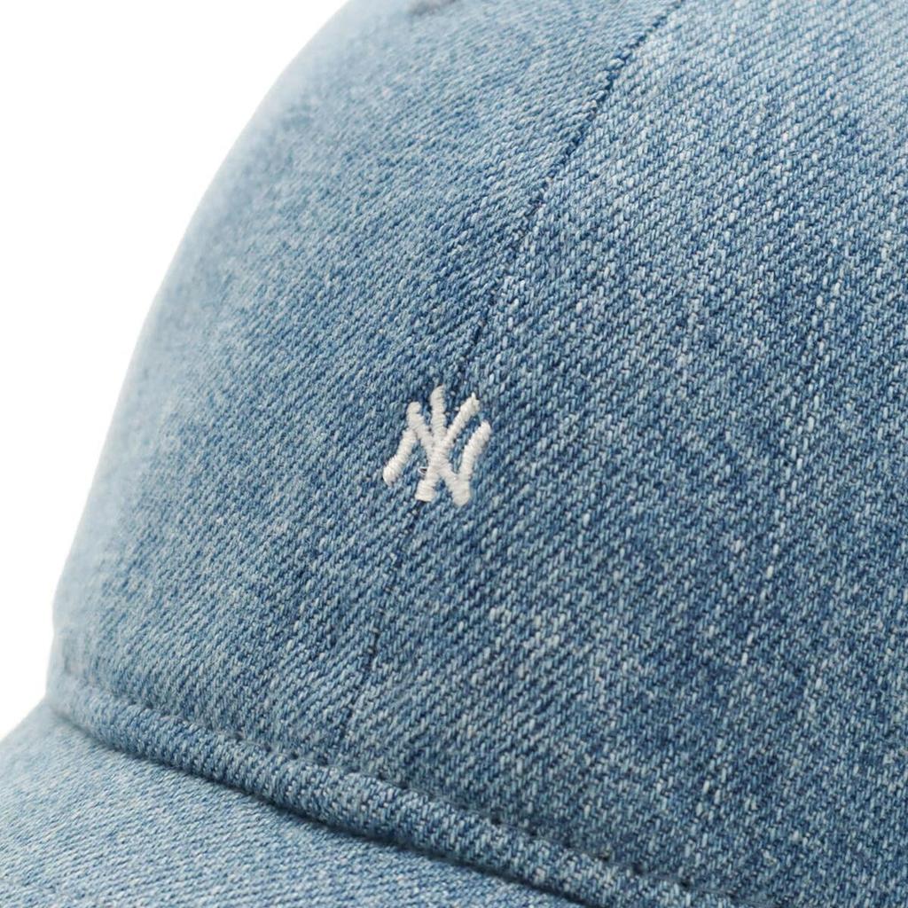 Newera newera cap 9TWENTY 14551011 N840TW267 MLB New York Yankees NY washed denim blue Micro Logo ONSPOTZ custom made hat Kyu Twenty Stylish street
