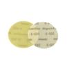 KOVAX Super Acilex Lemon Discs (Box), Velcro, 75mm Round, No Hole, P-0, 800-Grain Equivalent, 100 Discs Per Box