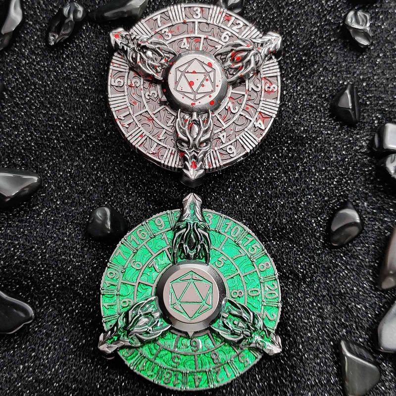 Металлический EDC Фиджет Спиннер Кубик-Роллер Антистресс Гироскоп Снятие Стресса Игрушка Ручка Волчок Наконечник Крутые Вещи Новинки