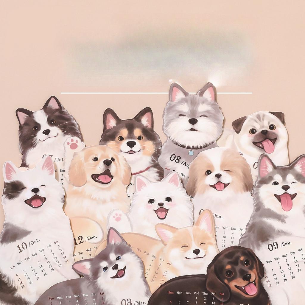 Календарь настольный 2026 Тема питомцев Офисный календарь Академический график Блокнот для детей Работа Учеба Школа Ежедневный