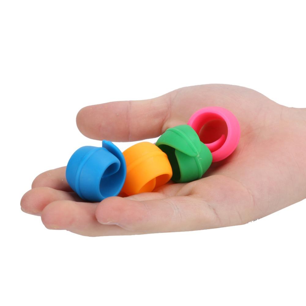 40pcs Silicone Spool Huggers Colorful Bobbins Clips Thread Spool Savers Prevent Unwinding