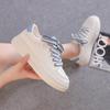 Little White Shoes Women's Autumn 2025 New Student Versatile Casual Leather Sports Korean Version Thick Baseplate Shoes QR882