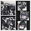 Fashion Shoulders School Bags Nylon Teenagers Backpack Breathable Girls Boy Schoolbag Large Capacity Graffiti Bookbags