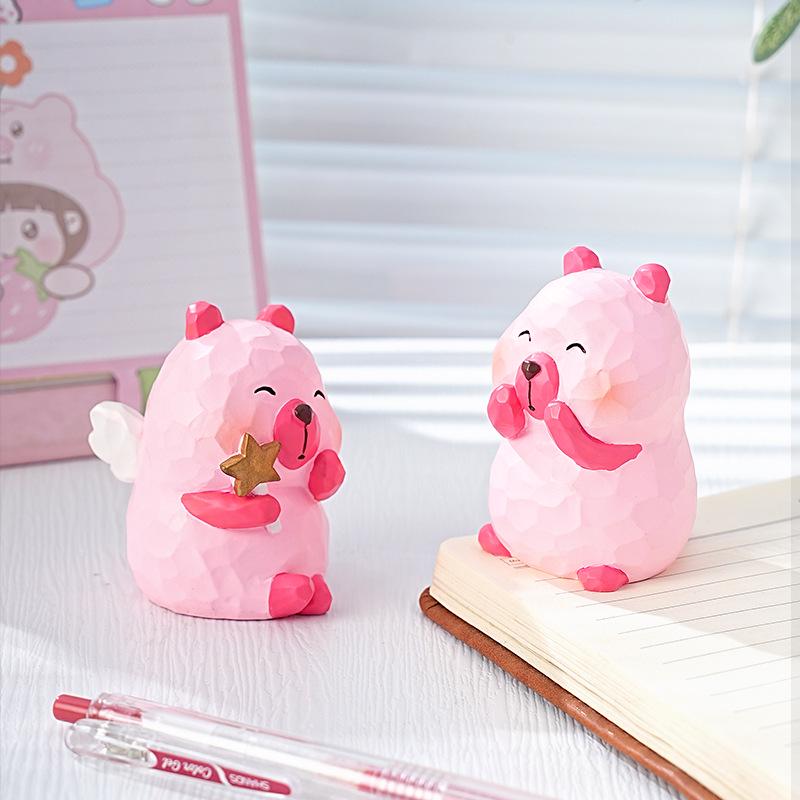 Capybara Trendy Play Blind Box Cute Office Desktop Ornament Healing Gift