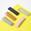 PU Leather Leather Pen Bag Handmade Pen Sleeve Pouch Pen Case Pocket Pen Protective Bag Student