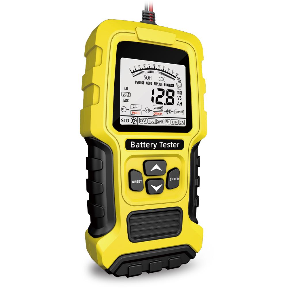 Интеллектуальный детектор аккумулятора E-FAST с цифровым дисплеем, тестер внутреннего сопротивления автомобильного аккумулятора 12 В/24 В