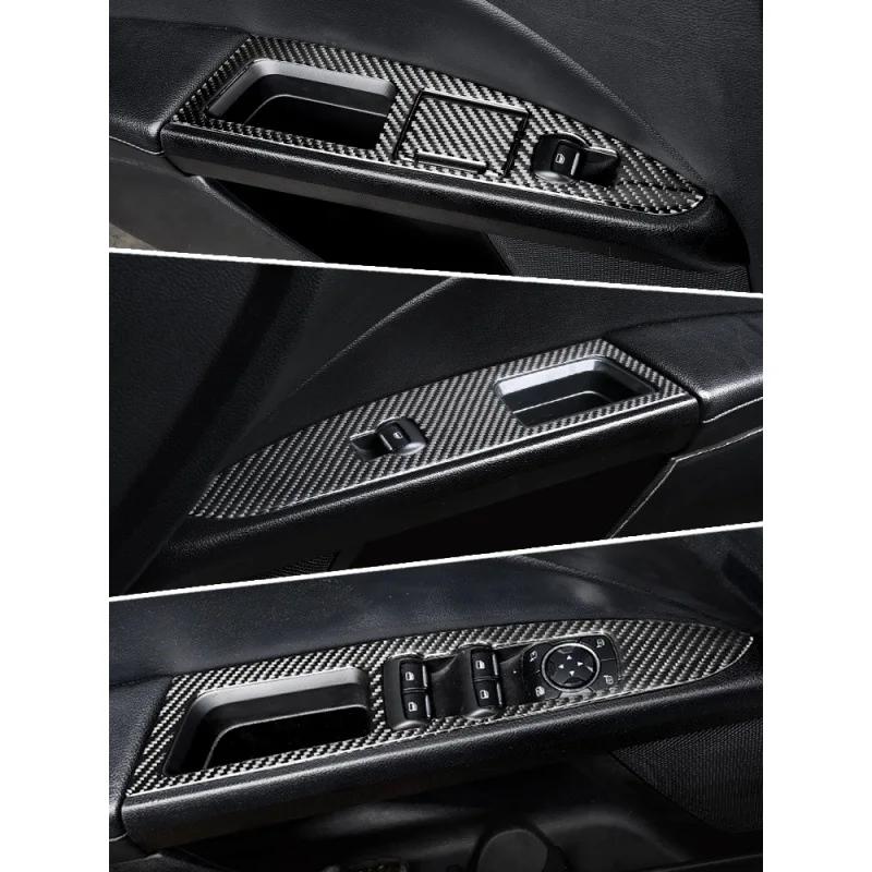 Накладка на панель навигации GPS из углеродного волокна для Ford Fusion Mondeo 2013-2014-2015-2016-2017-2018-2019 Молдинги для интерьера