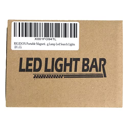 RIGIDON Ручной рабочий светильник 1 шт. 4" 48 Вт квадратный магнитный светильник рабочий светодиодный узкий угол обзора светодиодный прожектор 6000K 12 В/24 В универсальный