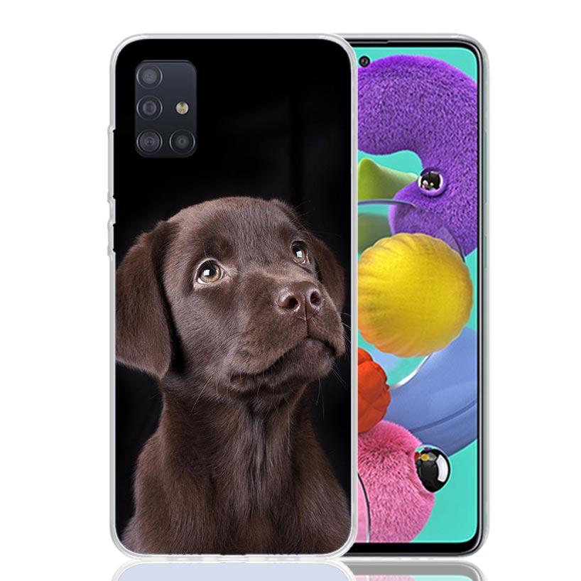 Labrador Retriever Dog Case Phone Cover for Samsung Galaxy A52 A51 A50 A42 A32 A22 A12 A02S A72 A71 A70 A41 A31 A21S A40 A30S A2