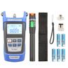 Optical Fiber Tool Kit Optical Power Meter Handheld 30mW Optical Fiber Tester Portable Pen Type Red