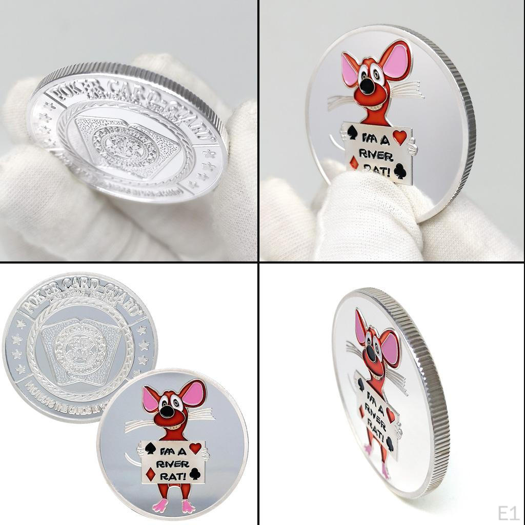 Монета покерных карт казино из сплава на память