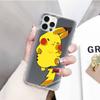 JP37 Пикачу Покемон Прозрачный чехол для Samsung A04 A14 A23 M33 M53 Realme 10 9 C35 C55 VIVO Y02 X80 Infinix Hot 30 Note 11 Tecno Spark 8P Pro