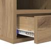 Printer Stand Artisan Oak Finish 40 x 32 x 24 cm Engineered Wood