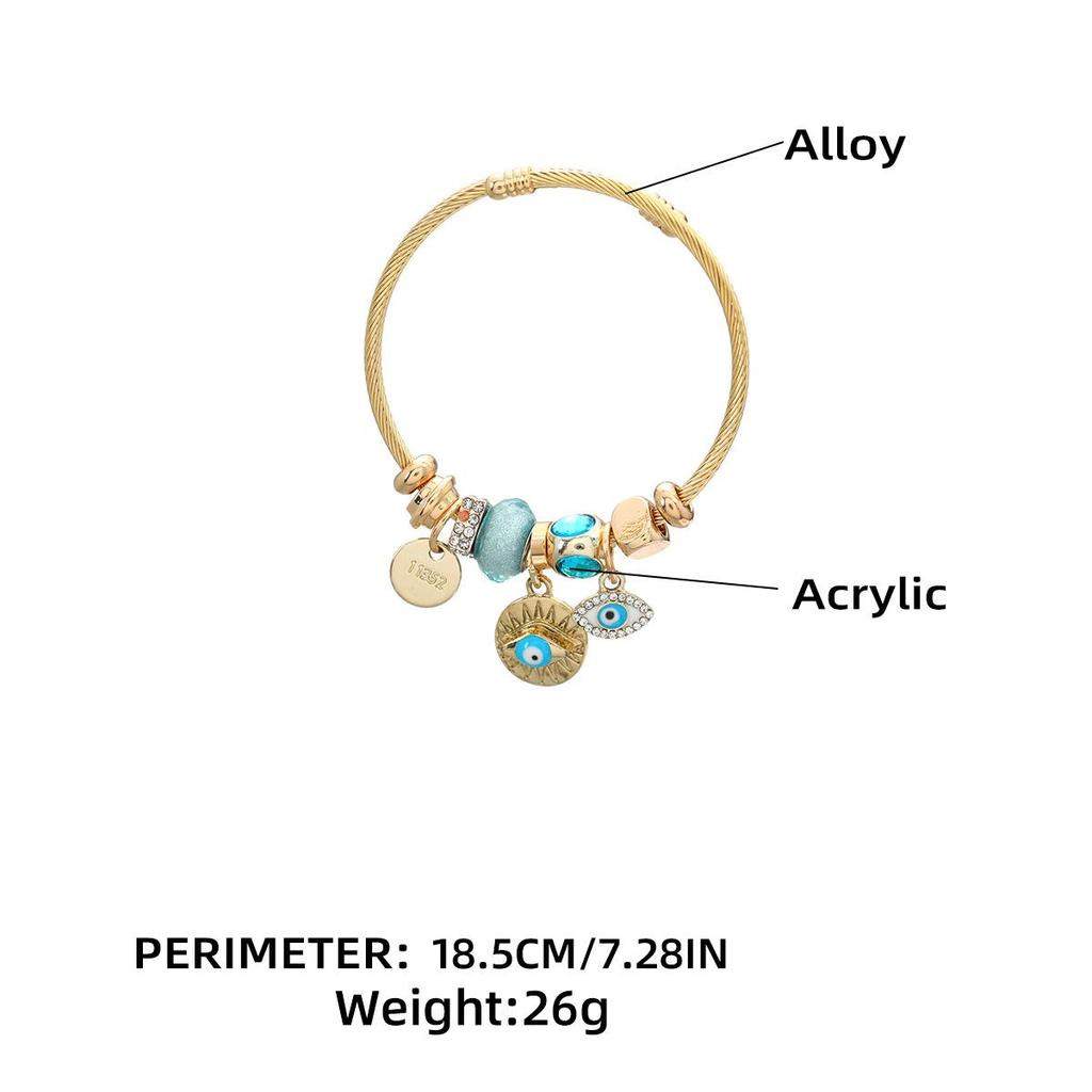 Браслеты панцзя в стиле бохо 2023 года: Украшения для глаз в европейском и американском стиле для женщин