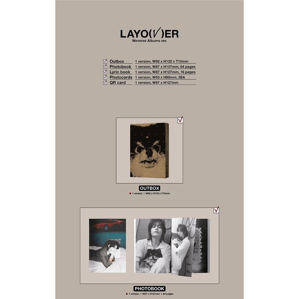 В (БТС) альбом - «Перевал»  (Альбомы Weverse вер.)