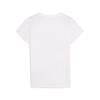 Puma Graphics Mountain Tee Fashion Sports Casual Short Sleeve Regular T-Shirt Women Tops White Pink 687716-02