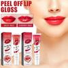 Sexy Red Amazing Peel Off Liquid Lipstick Waterproof Long Lasting Lip Gloss Tint Moisturizing Tear Off Lip Stain Makeup Cosmetic
