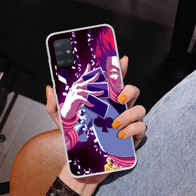 Чехол для телефона Hunter X Hisoka для Samsung Galaxy A52 A32 A22 A12 A51 A31 A50S A30S A20S A10S Note 20 Ultra 10 Plus S10 A72 A71 Gala