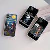 RT11 Jack Skellington Halloween Case for Motorola E7 G6 G7 G8 G9 Plus Power Play G10 G20 G04 E30 E40 E22 E20 E13 E15 G22 G23 G05 G75 G35 G55