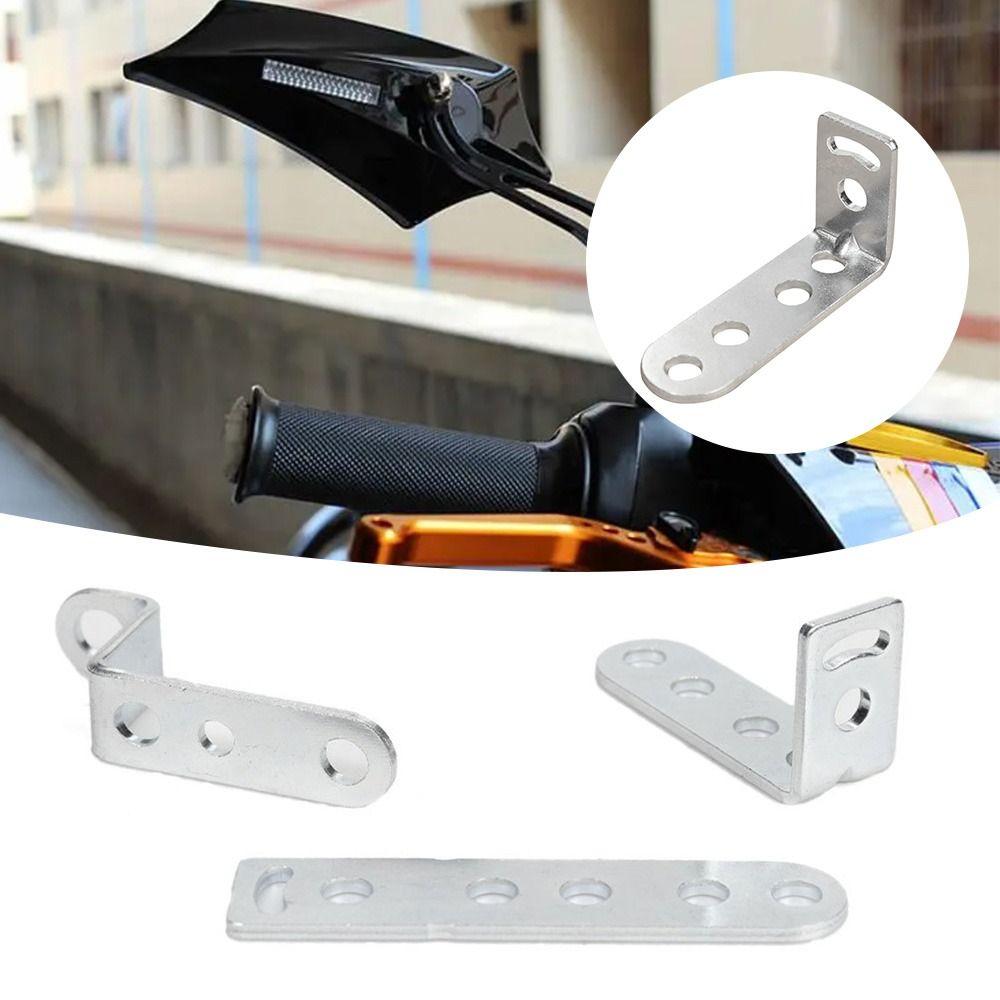 Серебряный электрический фара модифицированный кронштейн светодиодный прожектор фиксированный держатель аксессуары для мотоциклов