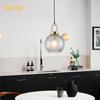 Подвесные светильники Nordic Glass Ball для ресторанов, столовых, кухни, кабинетов, спален, прикроватных ламп, светильников