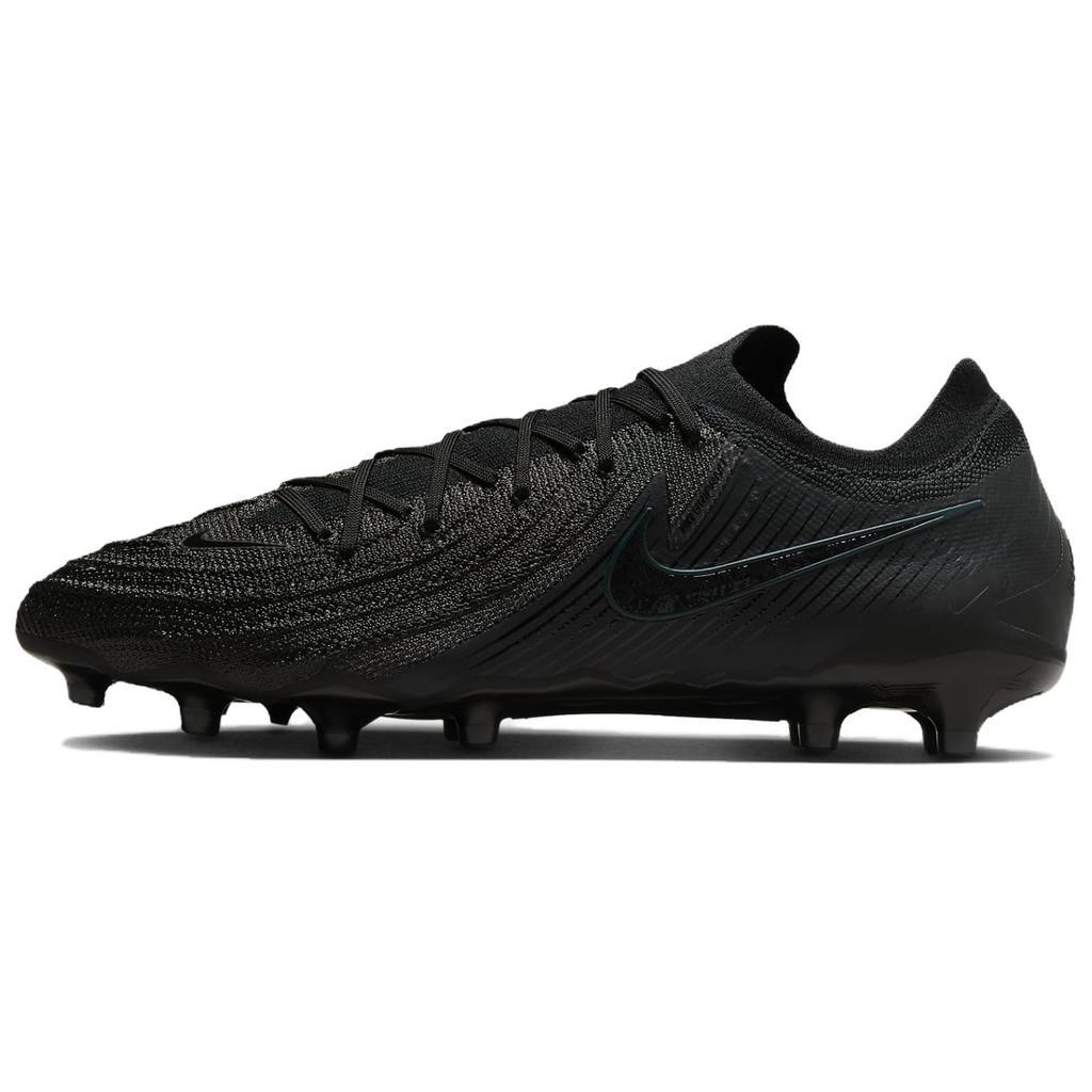 Nike Phantom GX 2 Elite Slip Resistant Abrasion Resistant Soccer Shoes Unisex Black Sneakers FJ2554-002
