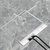 Marble Flat Floor Insert Multifunctional Pure Stainless Steel Power Ground Plug Household Floor Socket Box