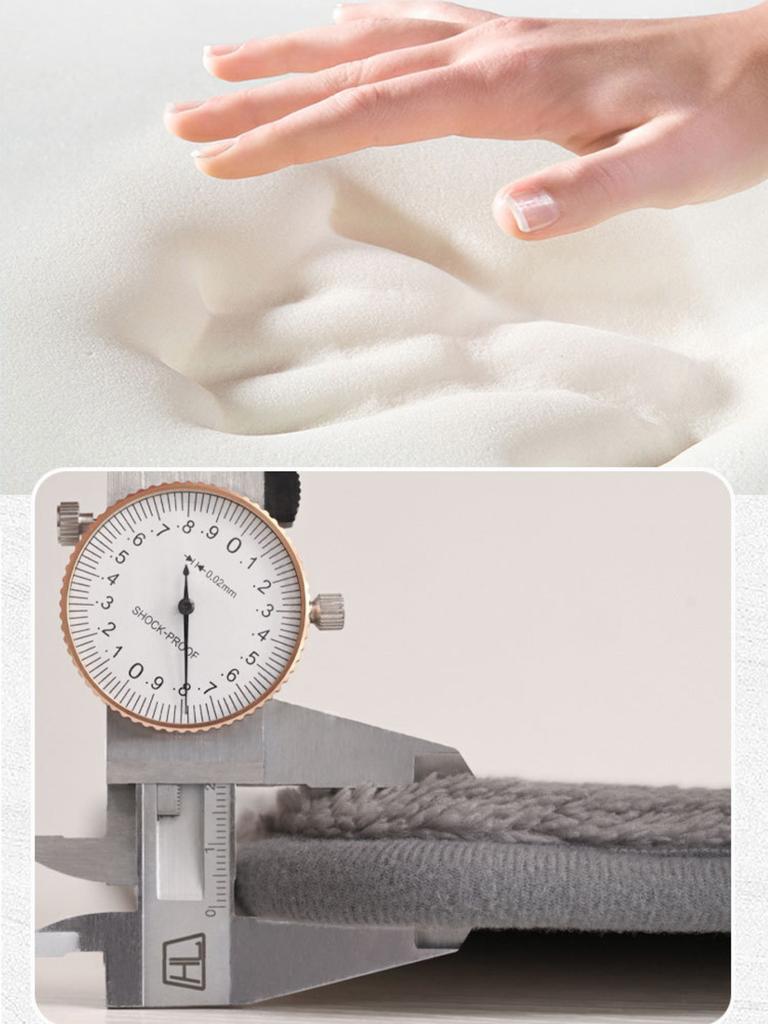 Coral Fleece Emboss Bathroom Cashmere Thickening Mat Bath Non-slip Carpets In Wash Basin Bathtub Side Floor Rug Shower Room Doormat Memory Foam 3D Pad