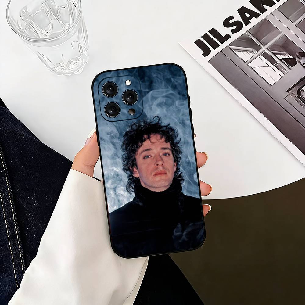 Soda Stereo Gustavo Cerati   Phone Case For iPhone 17,16,15,14,13,12,11 Plus,Pro Max,XS,Soft Silicone Black Cover