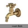 Antique Bronze Washing Machine Faucet Bibcock Faucet Garden Faucet Crane Brass Bathroom Mop Sink Faucets  Water Taps Garden