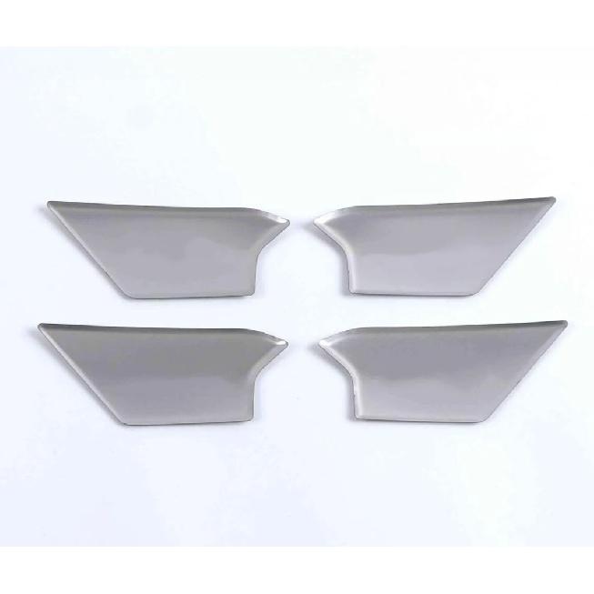 Нержавеющая сталь, автомобильная внутренняя дверная ручка, наклейки на чашу, аксессуары, подлокотник, 4 шт. для Volkswagen VW Tiguan L 2022 2023 2024