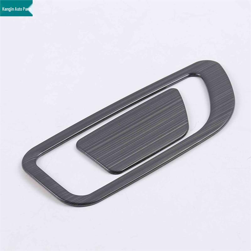 Black Titanium Stainless Steel Interior Mod Kit for 2019 Ford Focus: Glass Lift, Headlight & Steering Control