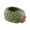 Ceramic Cartoon Animal Planter Small Succulent Plant Pot Ornament Hedgehog Flowerpot  Home