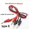 4MM Banana Plug Alligator Clips Electrical DIY Test Lead Crocodile Test Hook Cable Connector Dual Tester Probe Multimeter