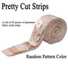 42 Sheets Colorful Precuts Fabric Jelly Rolls Creative Patchwork Fabrics  Home Decor