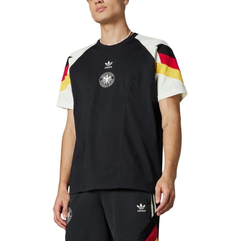 adidas Оригинальная футболка Germany Черная IY7052