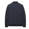 Autumn Business Casual Jacket for Short Dads - Trendy Men's Solid Color Stand Collar Outerwear