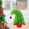 Christmas Tree As A Decorative And Centerpiece. Table Decoration Handicraft Made of PVC