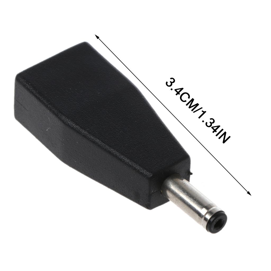 Универсальный Micro USB на DC 3,5x1,35 мм Разъем питания Зарядный адаптер для игрового устройства Портативный переходник