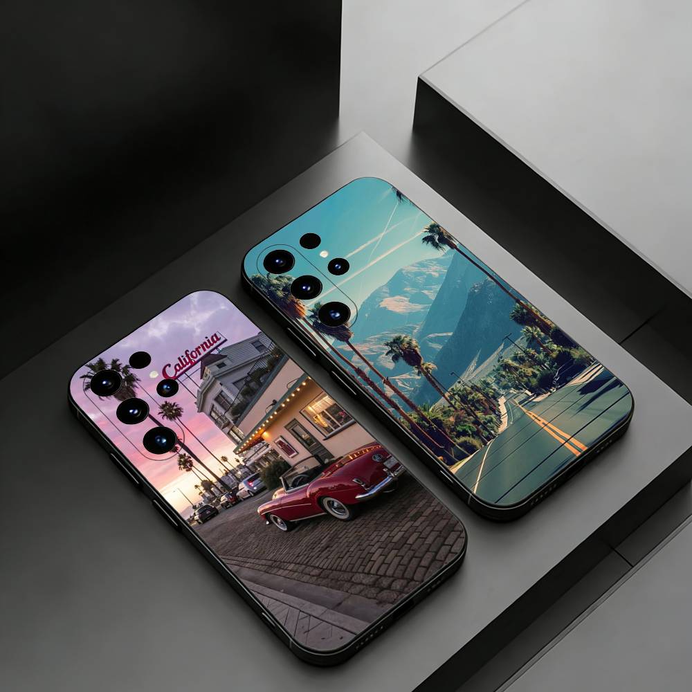 Чехол для телефона Travel Los Angeles California для Samsung Galaxy S26,25,24,23,22,21,20Plus Ultra