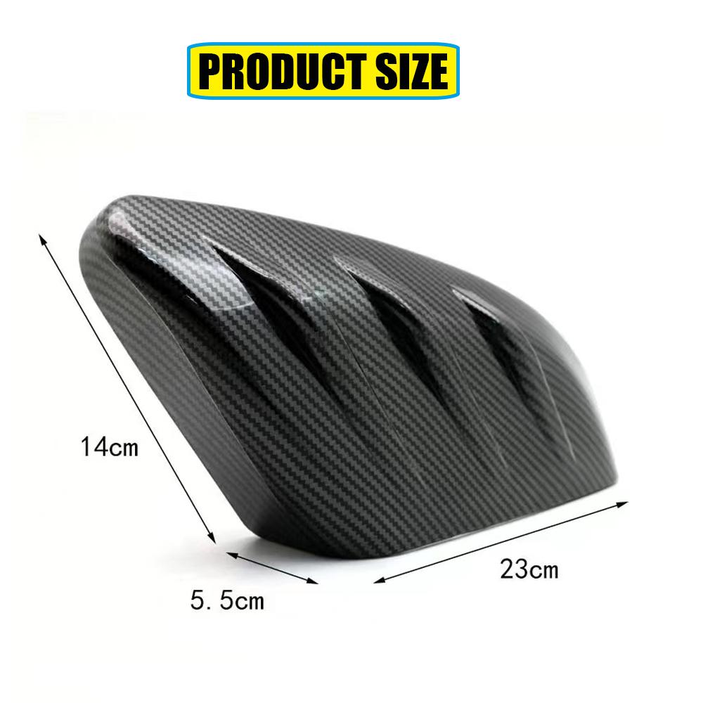 Высокое качество боковой двери автомобиля крышка зеркала заднего вида дополнение для Honda для Civic 2016-крышка зеркала заднего вида автомобиля