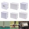 ABS Plastic Waterproof Power Box IP65 Electric Control Box DIY Indoor Outdoor Wire Shell Connection Cable Branch Junction Box